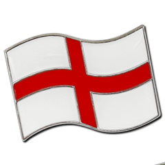 England Flag Badge by School Badges UK