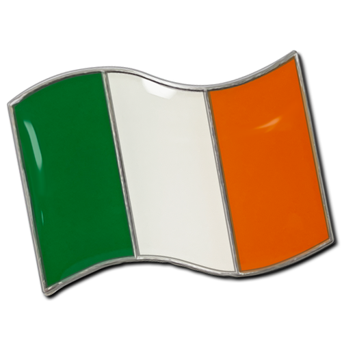 Ireland Flag Badge by School Badges UK