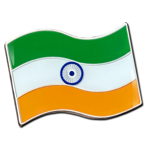 India Flag Badge by School Badges UK