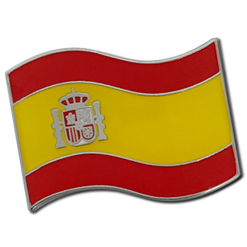Spanish Flag Badge by School Badges UK