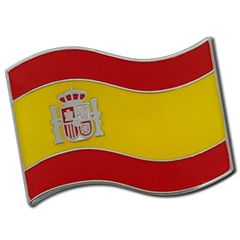 Spanish Flag Badge by School Badges UK