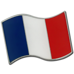French Flag Badge by School Badges UK