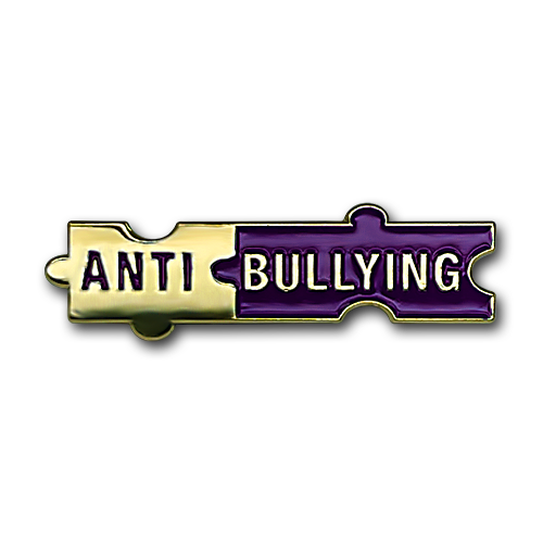 Anti-Bullying Puzzle Badge by School Badges UK