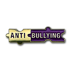 Anti-Bullying Puzzle Badge by School Badges UK