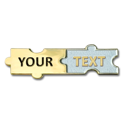 Personalised Puzzle Badge by School Badges UK