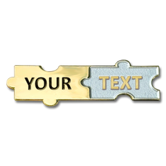 Personalised Puzzle Badge by School Badges UK
