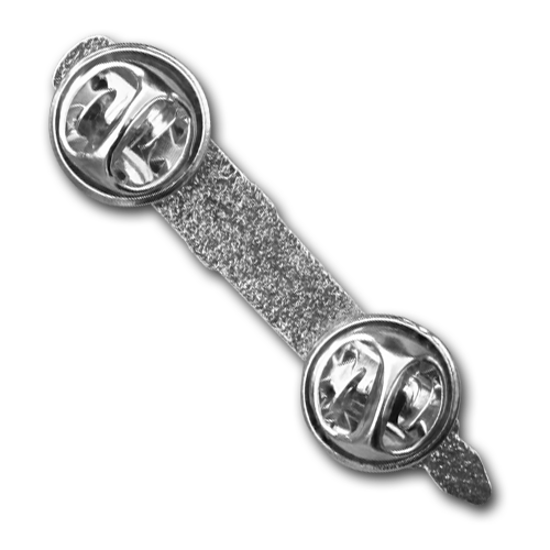 SK1897 - INSIGNE BADGE PATINAGE TEST PN3 double lames argentées SK1897 - INSIGNE BADGE PATINAGE TEST PN3 double lames argentées
