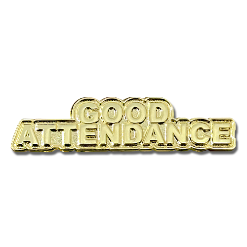 Good Attendance Badge by School Badges UK