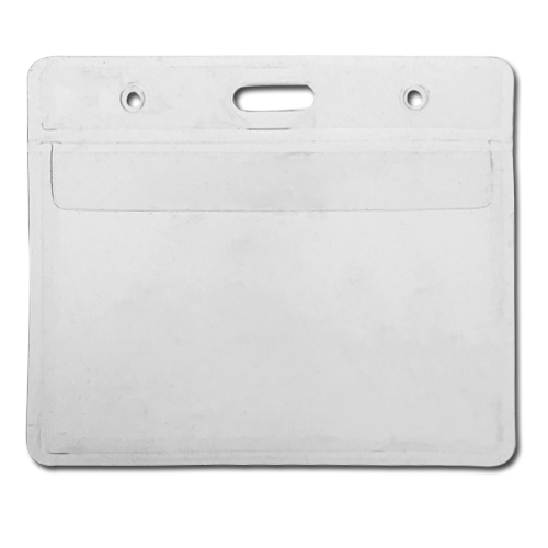 Clear ID Plastic Card Wallet by School Badges UK