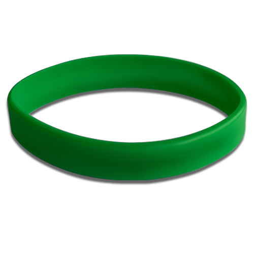 Plain Wristbands (Pack of 5) by School Badges UK