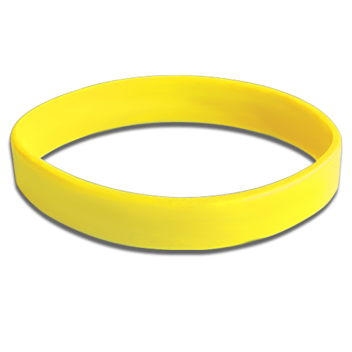 Plain Wristbands (Pack of 5) by School Badges UK