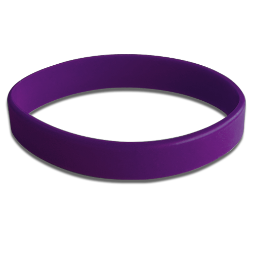 Plain Wristbands (Pack of 5) by School Badges UK
