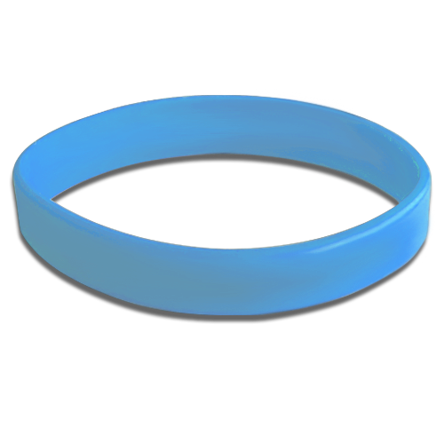 Plain Wristbands (Pack of 5) by School Badges UK