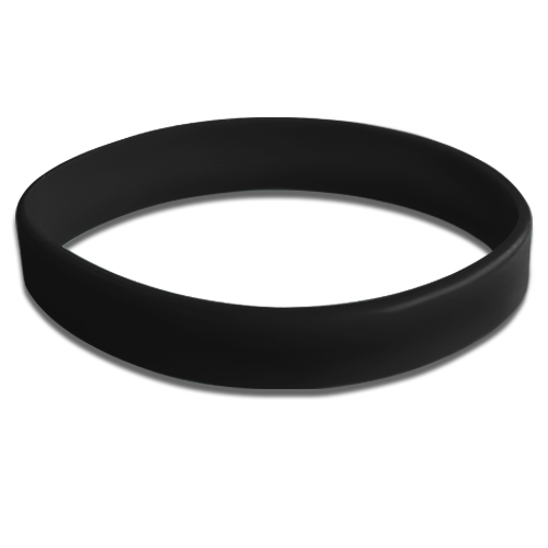 Plain Wristbands (Pack of 5) by School Badges UK