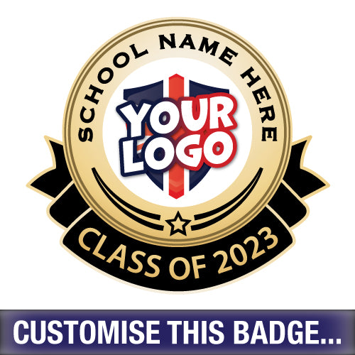Personalised Class of 2023 Logo Badge by School Badges UK