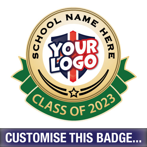 Personalised Class of 2023 Logo Badge by School Badges UK