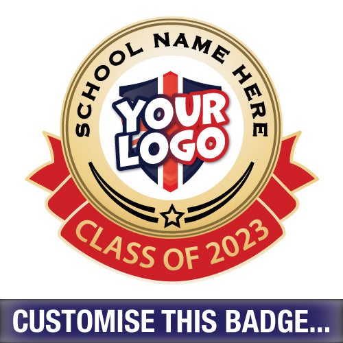 Personalised Class of 2023 Logo Badge by School Badges UK