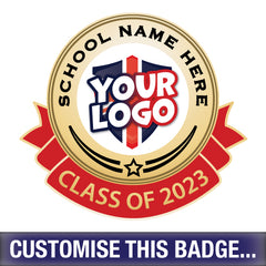 Personalised Class of 2023 Logo Badge by School Badges UK