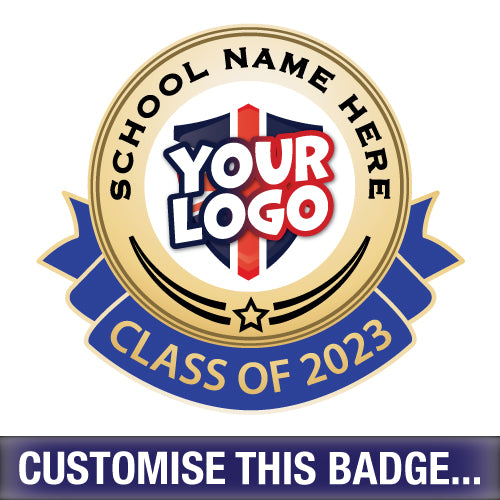 Personalised Class of 2023 Logo Badge by School Badges UK