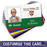 Photo ID Card (Horizontal) - Layout 2 - School Badges UK