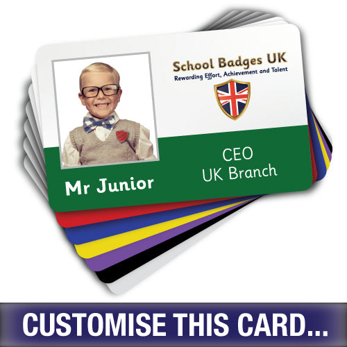 Photo ID Card (Horizontal) - Layout 2 - School Badges UK