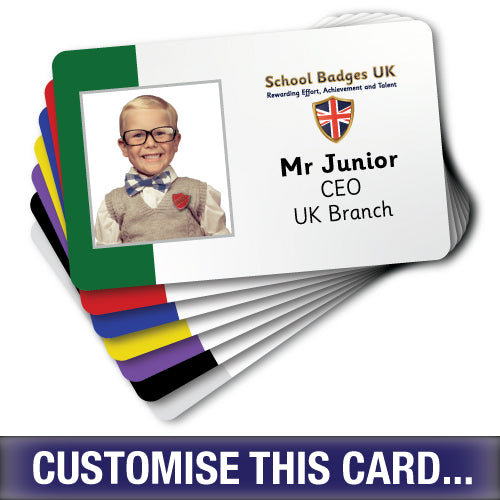 Photo ID Card (Horizontal) - Layout 4