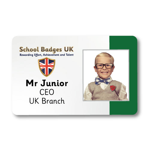 Photo ID Card (Horizontal) - Layout 5 (view 4)