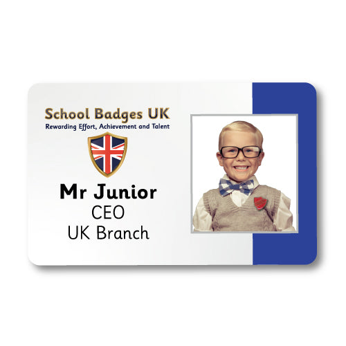 Photo ID Card (Horizontal) - Layout 5 (view 6)