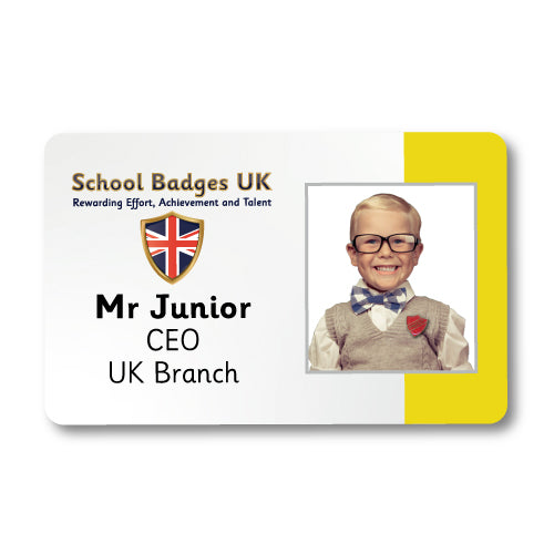 Photo ID Card (Horizontal) - Layout 5 (view 7)