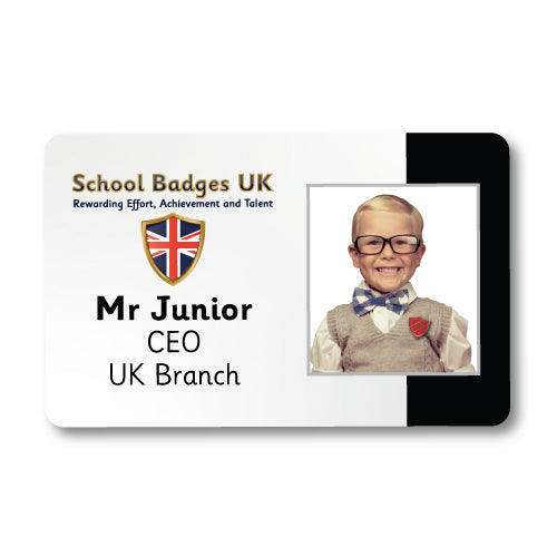 Photo ID Card (Horizontal) - Layout 5 (view 9)