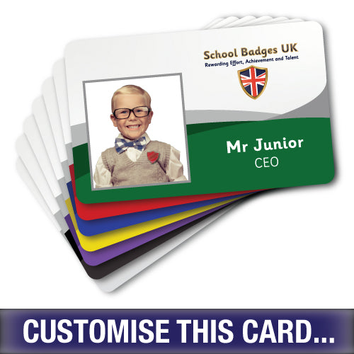 Photo ID Card (Horizontal) - Layout 6