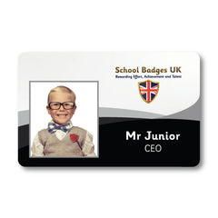 Photo ID Card (Horizontal) - Layout 6