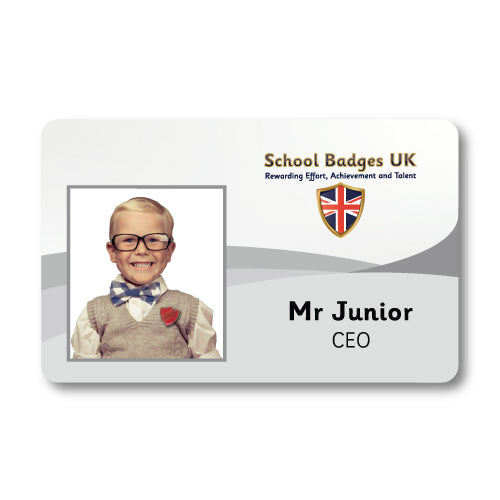 Photo ID Card (Horizontal) - Layout 6