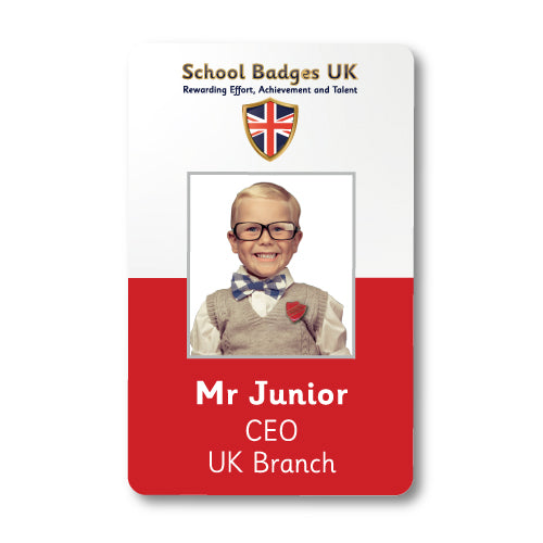 Photo ID Card (Vertical) - Layout 2 (view 5)