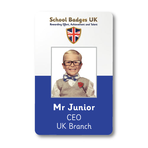 Photo ID Card (Vertical) - Layout 2 (view 6)