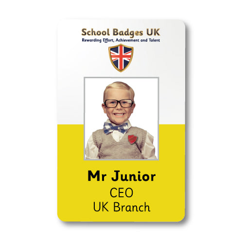 Photo ID Card (Vertical) - Layout 2 (view 7)