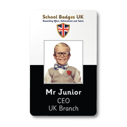 Photo ID Card (Vertical) - Layout 2 (view 9)