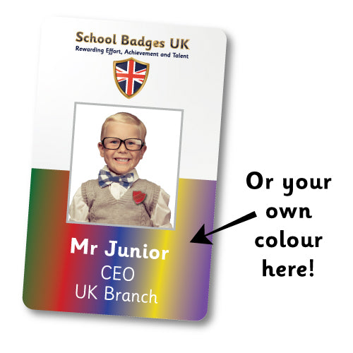 Photo ID Card (Vertical) - Layout 2 (view 11)