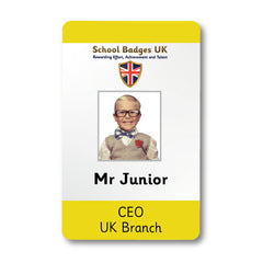 Photo ID Card (Vertical) - Layout 3