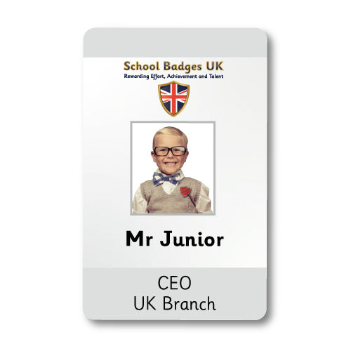 Photo ID Card (Vertical) - Layout 3 (view 10)
