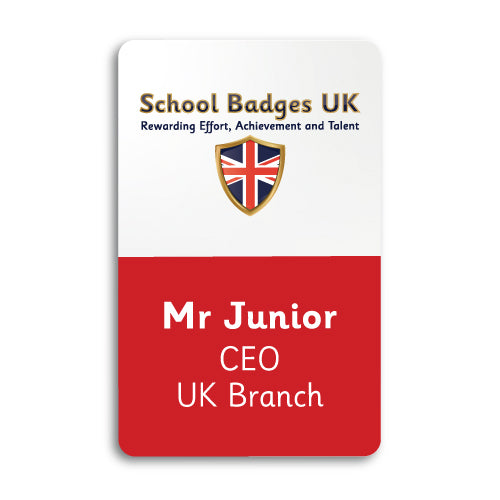 ID Card (Vertical) - Layout 1 (view 5)