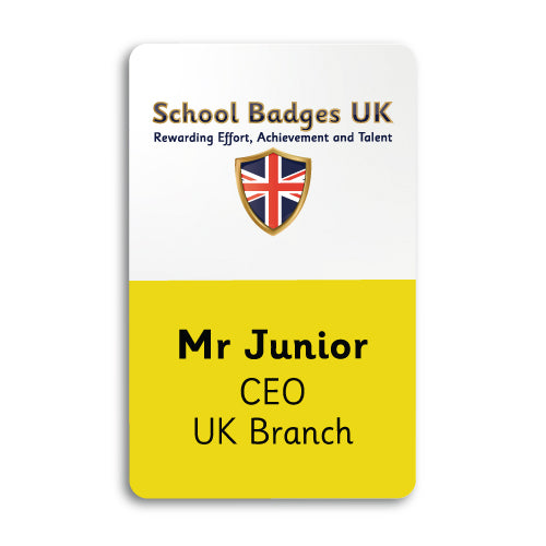 ID Card (Vertical) - Layout 1
